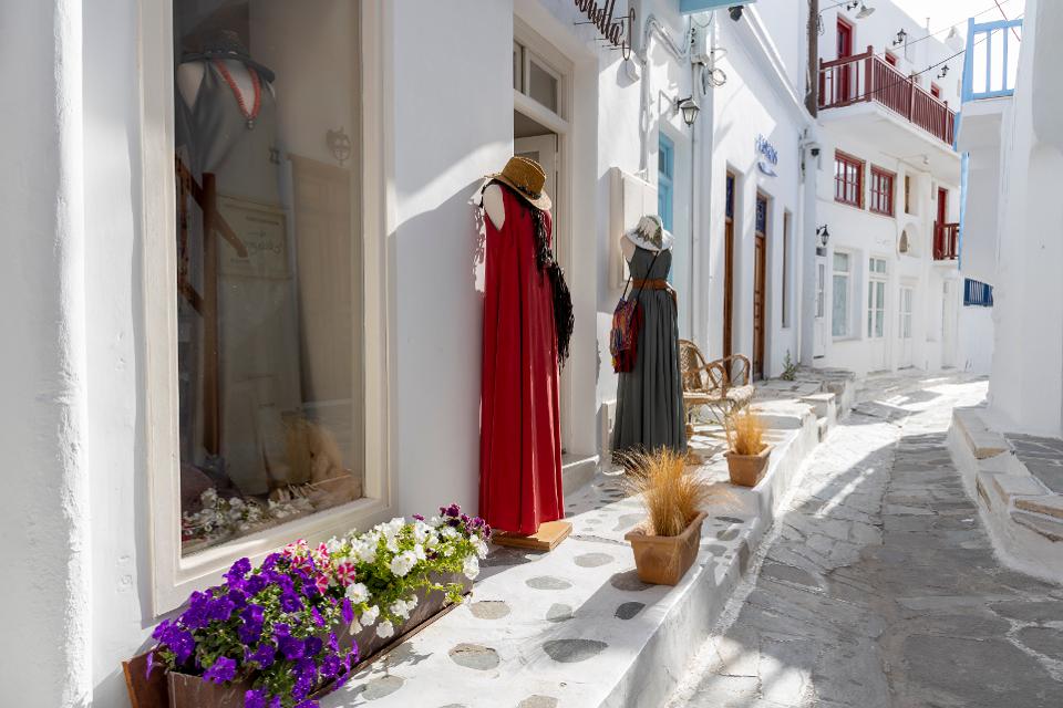 The Greek Island Mykonos Waits For Tourists