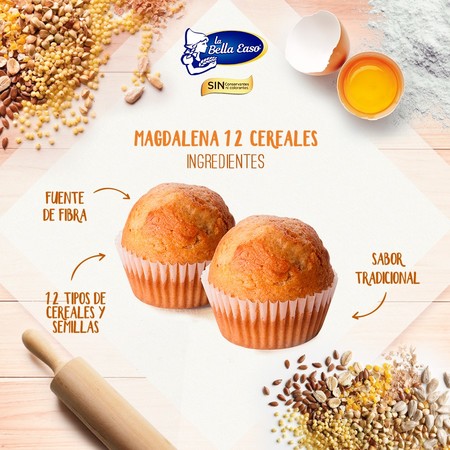 Magdalenas Cereales