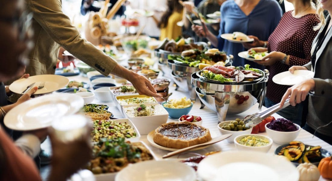 Improve Restaurant Customer Retention with Upserve’s Magic Menu Quadrant lots of people at a table
