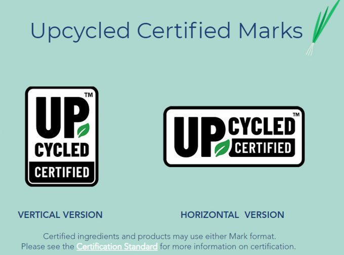 Certificación de alimentos reciclados Upcycled Food Association