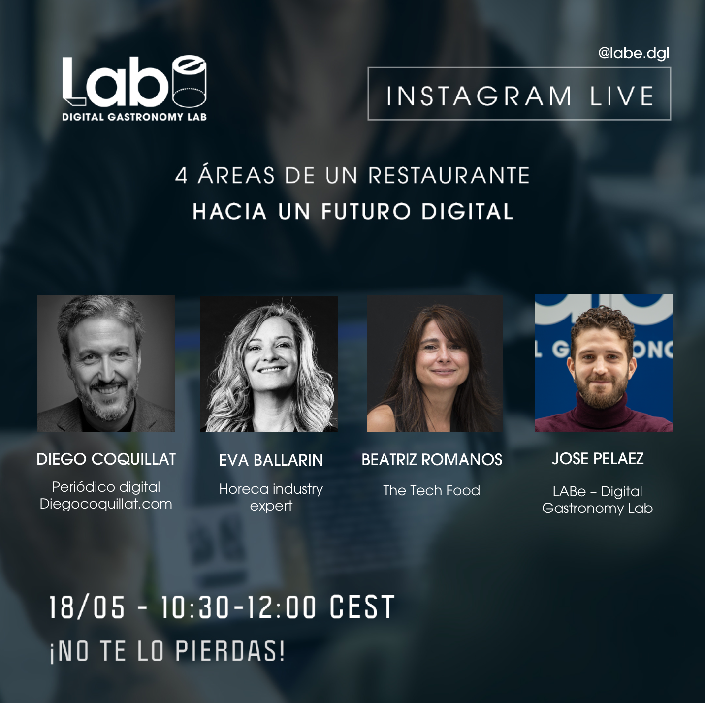 Conclusiones del directo: 4 areas de un restaurante hacia un futuro digital