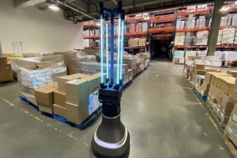 CSAIL robot disinfects Greater Boston Food Bank | MIT News