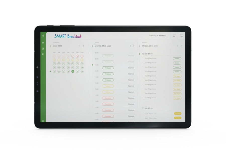 Tecnoseñal y Admira lanzan Smart Breakfast, el sistema de reserva de desayunos adaptado a la nueva normalidad