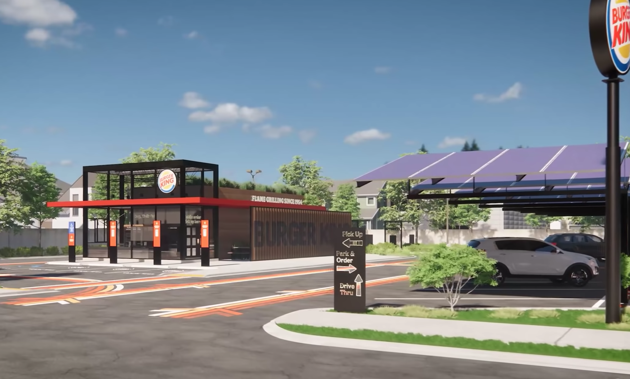 See Burger King’s restaurant of the future, where the car is king