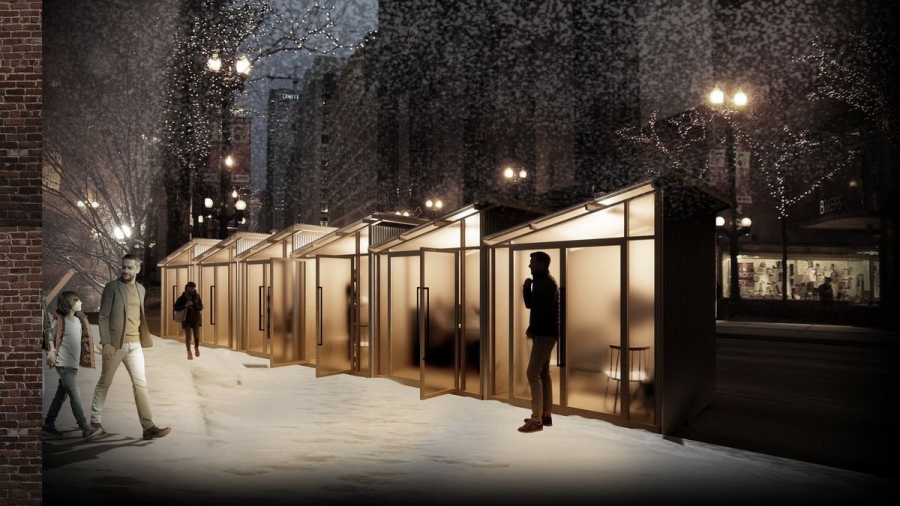 Chicago outdoor dining design competition winners announced – Chicago Tribune