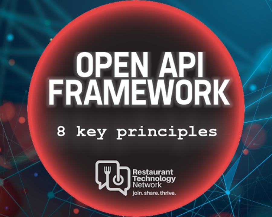 RESTAURANT TECHNOLOGY NETWORK REVEALS OPEN API FRAMEWORK