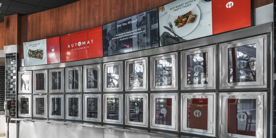 Automat Kitchen, a New Jersey Restaurant Only Serves Food Using Lockers: Photos